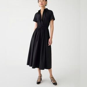 J. Crew Elena Shirtdress in Cotton Poplin